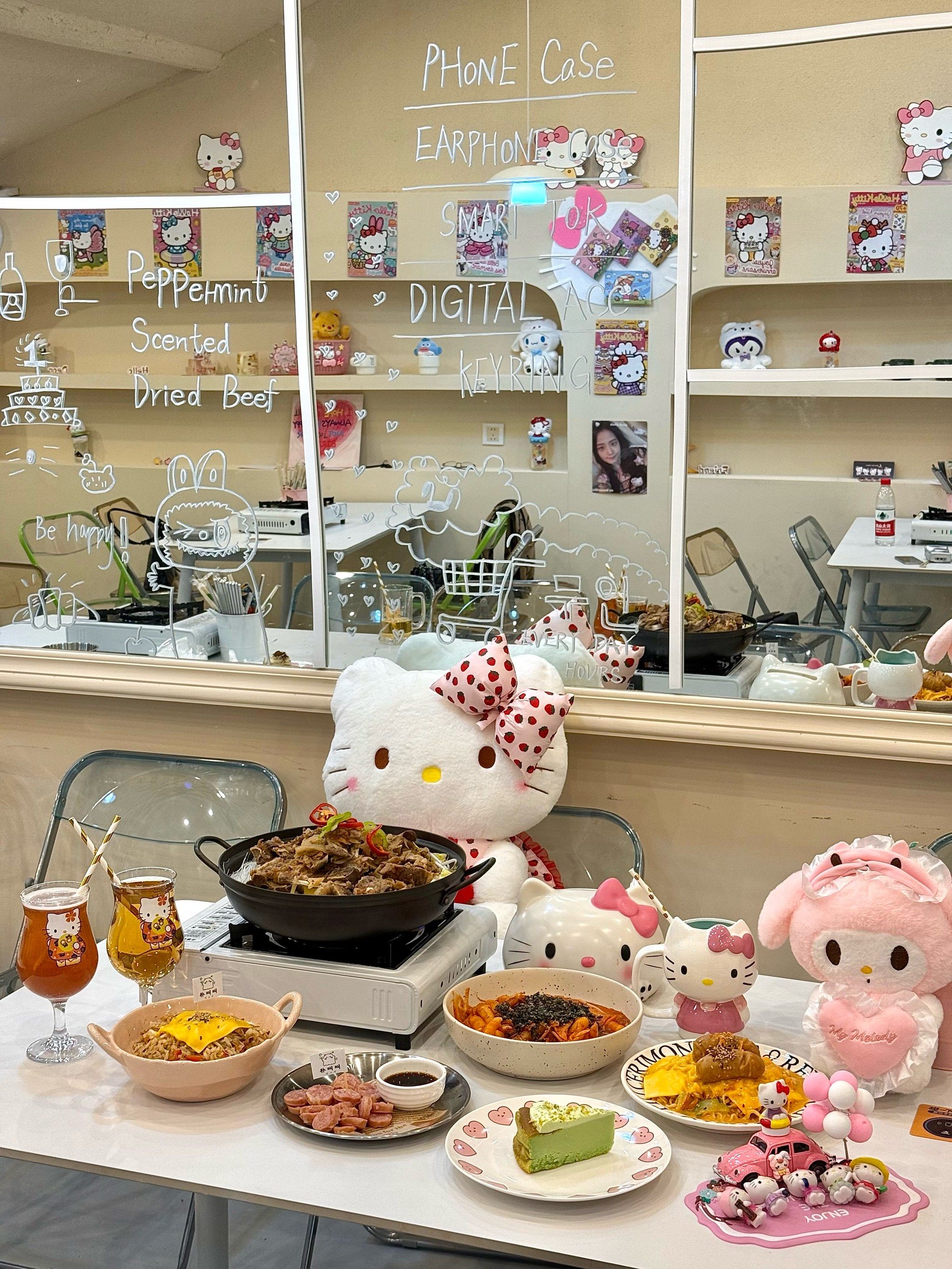 台州新开的!hello kitty主题餐厅