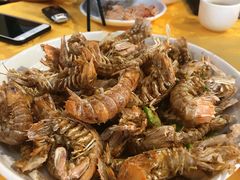 椒盐濑尿虾-老字号蛇口德记烧腊饭店·海鲜加工