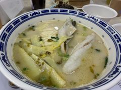 雪菜鲜笋黄鱼面-二泉园老菜馆·百年无锡菜