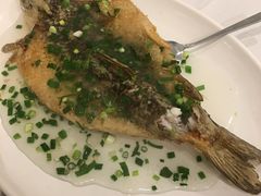 特色葱油飞鱼-岭南海晏楼(滨江东总店)