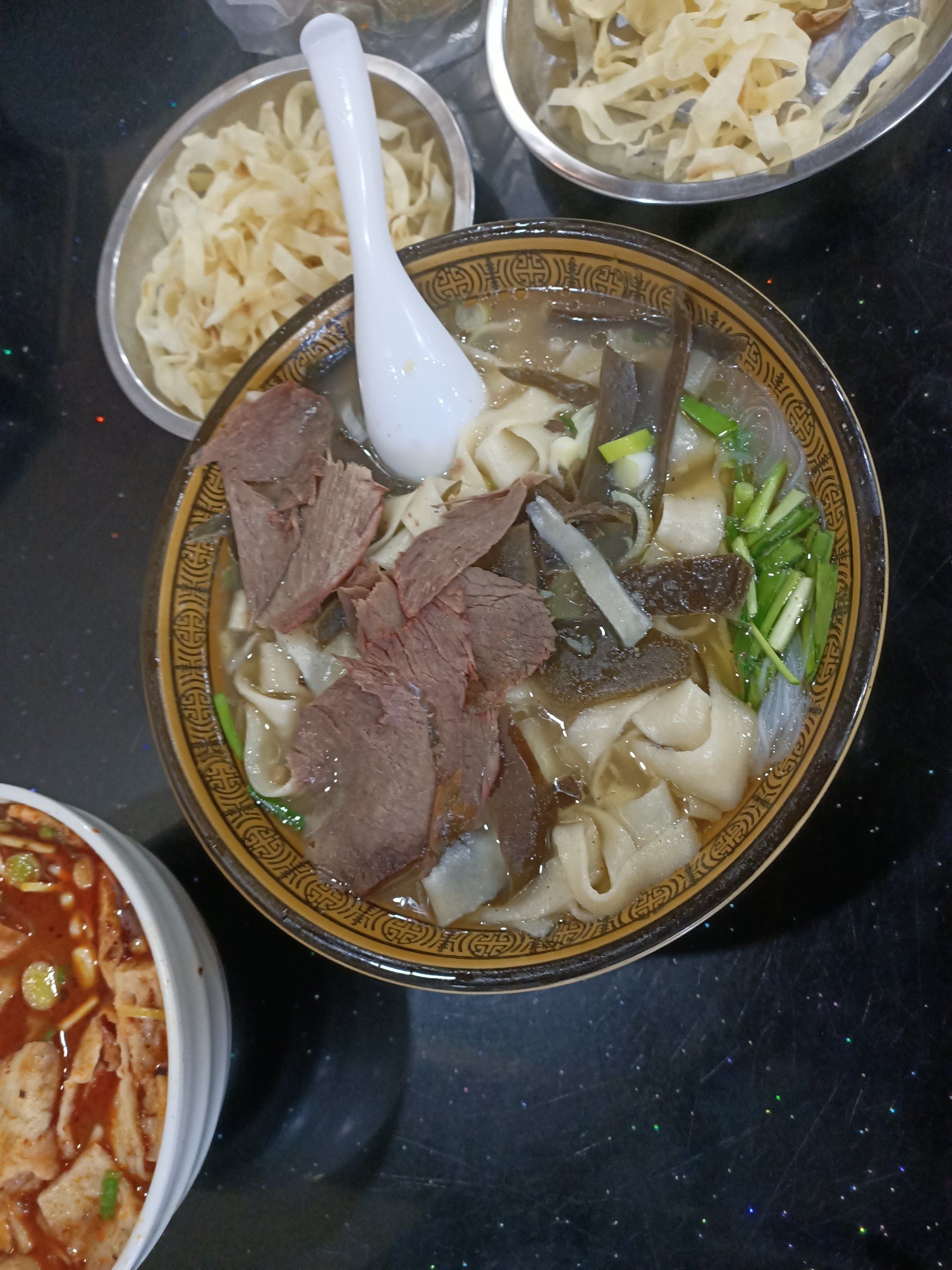 冬日的早餐,一碗驴肉汤!