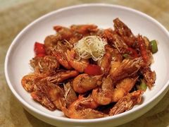 油爆虾-湖滨28中餐厅·西湖宴·杭州君悦酒店