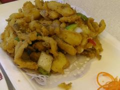 酥炸龙头鱼-阿婆农家菜(车墩店)