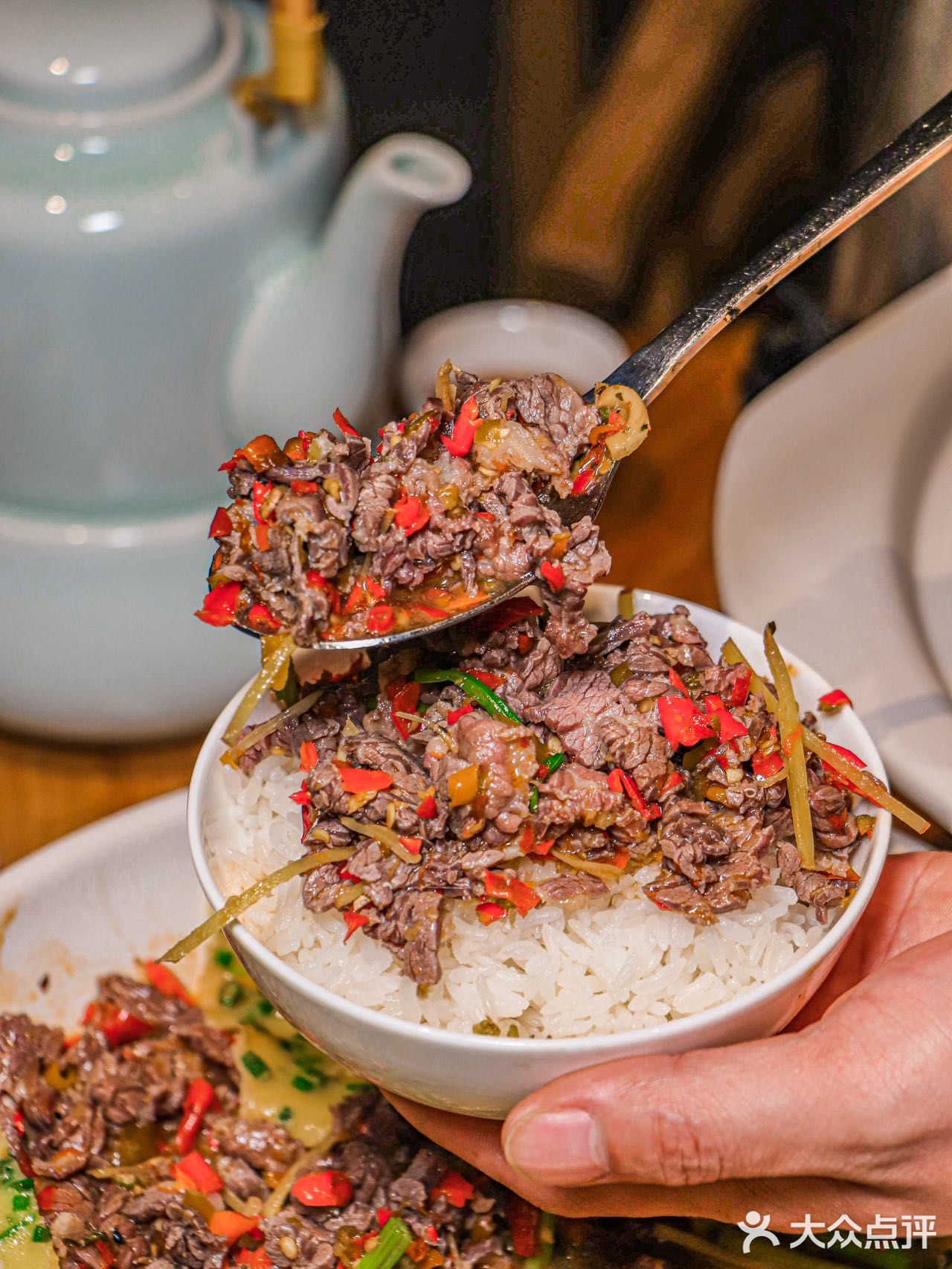 🥰南山的姐妹都去吃这家湘菜，牛肉盖饭香晕了🤩 
