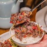 🥰南山的姐妹都去吃这家湘菜，牛肉盖饭香晕了🤩 