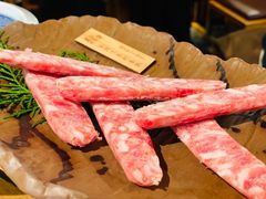 飞鱼籽香肠-黑牛の店·和牛烧肉(合生汇店)