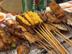 -宝记烧烤·碳锅羊肉·羊蝎子火锅·夜食社(文体路创始店)