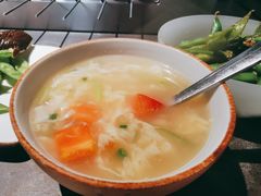 疙瘩汤-很久以前羊肉串(南京路第一百货店)