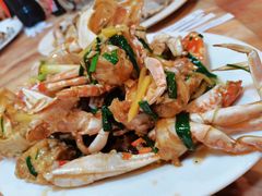 葱姜炒蟹-岛中岛·海鲜大排档·万宁老字号(东澳店)