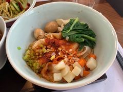 排骨油泼扯面的面和菜-北京柏悦酒店·锦庭餐厅Dining Room