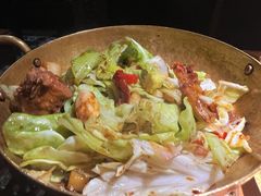 干锅手撕包菜-楼兰新疆主题餐厅(苏州中心店)