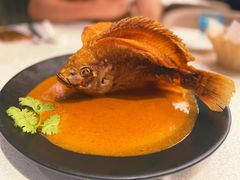 新加坡娘惹炸彩虹鲷-新加坡珍宝海鲜JUMBO Seafood(西安skp店)