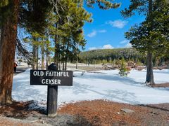 -老忠实间歇泉