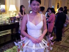 酒店举办婚礼秀的鸡尾酒MM-广州富力丽思卡尔顿酒店