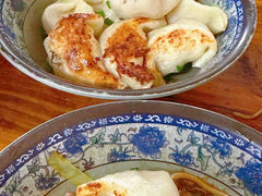 韭菜猪肉煎饺-无名氏宵夜小摊(祝家三姐妹馄饨店)