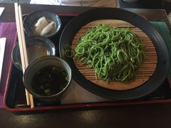 茶蕎麦セット-中村藤吉(本店)