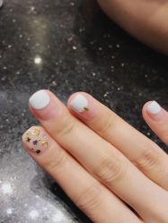 -手牵手美甲