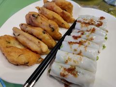 簸箕板拼油炸糕-老聃·小鸭鲢城原味客家菜(海沧店)