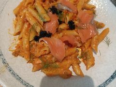 奶油烟熏三文鱼斜管面-PIZZA BIANCA(万象城店)