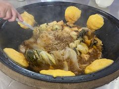 -粘豆包柴火铁锅炖