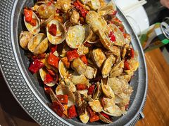 香辣花蛤-虾宝贝胶东海鲜·渔家菜(小西天店)
