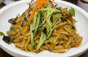 Mashed Potato and Buckwheat Noodles