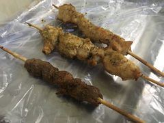 -老红桥炸灌肠牛肚锅烧烤(定福庄店)