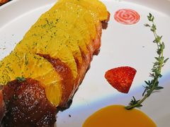 甜橙夹鸭胸-喜洲吧·江畔老船厂·庭院餐厅(喜临院店)
