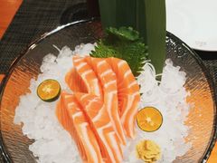 三文鱼刺身-有喜屋·烧鸟·居酒屋(三钢里店)