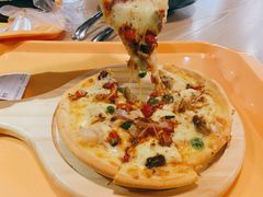 7寸会跳舞的牛肉披萨-北大家园食堂