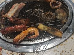 -泰白海鲜烧烤 丹东黄蚬子