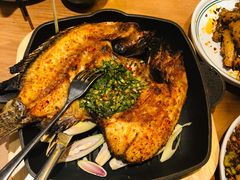 香茅草烤罗非鱼-云海肴·汽锅鸡·云南代表菜(东坝金隅店)
