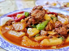 新疆大盘鸡-新疆巴州金丝特餐厅(大钟寺店)