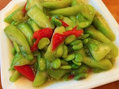 丝瓜毛豆-牧羊餐厅