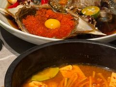 -草家酱蟹炭火烤肉店(珲春南路一店)