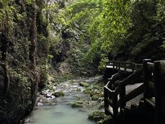 -龙水峡地缝景区