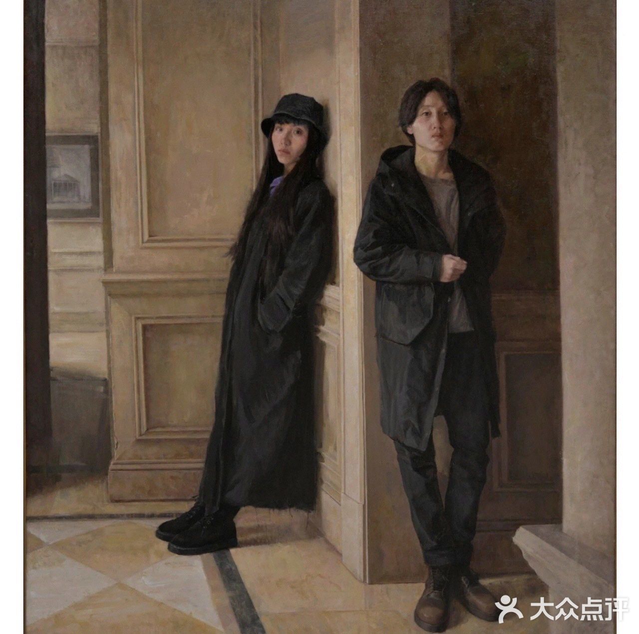中国美院学生油画、壁画作品