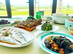 -七的湖·晚芳亭·阳澄湖农家菜·大闸蟹(莲花岛店)
