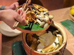 新鲜菌子土鸡汤-一坐一忘云南菜(三里屯店)