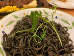 墨鱼汁捞意粉-萨莉亚意式餐厅(深圳北站店)