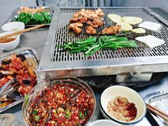 -陈小肠自助火盆烧烤(海门渔村美食街店)
