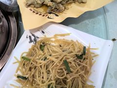 炒土豆丝-老舅老蒙肉饼非遗店(一店)