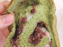 抹茶红豆麻薯吐司-面包与我Bread Or Me(长城汇店)