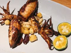 烤辛香鱿鱼仔-新贝乐意大利餐厅(苏州中心店)