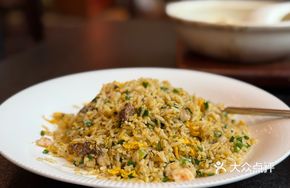 Wild Leek Dried Beef Fried Rice
