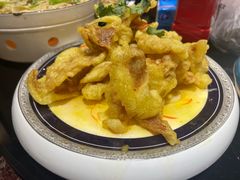 招牌锅包肉-一块豆腐·海鲜·家常菜(李沧书院路店)