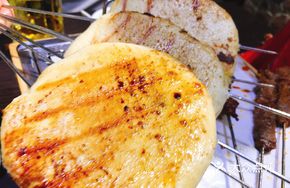 Grilled Shrimp Paste Pancake