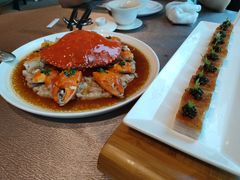 和乐蟹蒸手剁肉饼-广州文华东方酒店·江-由辉师傅主理
