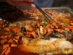 香辣味烤鱼-探鱼·鲜青椒爽麻烤鱼(番禺万达店)