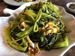 马拉盏炒通菜-大头虾越式风味餐厅(光明广场店)